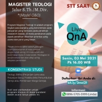 Live QnA Magister Teologi 2021